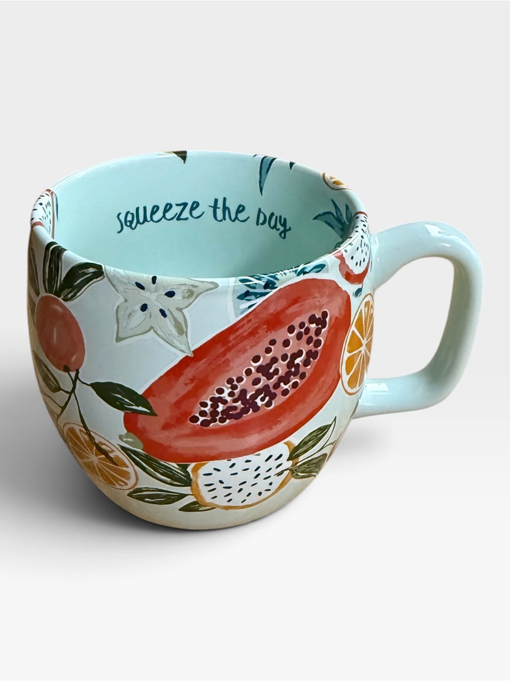 Opalhouse "Squeeze the Day" Kira Fruit Mug - Retired Design